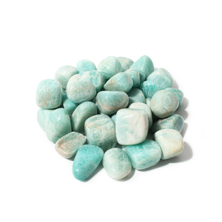 Amazonite A Tumbled Stones - India Medium from Stonebridge Imports