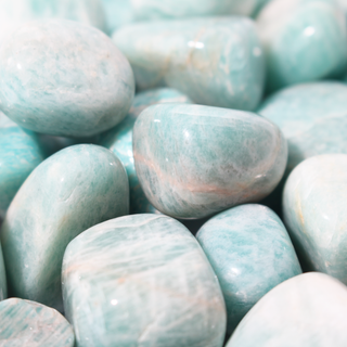 Amazonite A Tumbled Stones - India from Stonebridge Imports