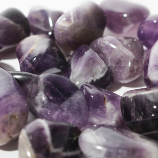 Banded Amethyst Tumbled Stones from Stonebridge Imports