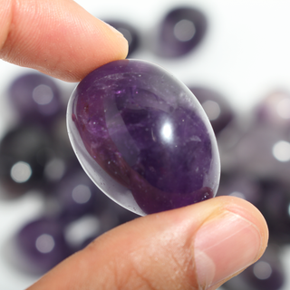Amethyst Dark Tumbled Stones