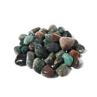 Indian Bloodstone Tumbled Stones Medium from Stonebridge Imports