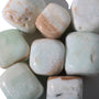 Caribbean Blue Calcite Tumbled Stones    from Stonebridge Imports