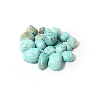 Chrysocolla Light A Tumbled Stones - Peru Medium from Stonebridge Imports