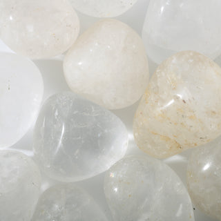 Clear Quartz B Tumbled Stones    from Stonebridge Imports