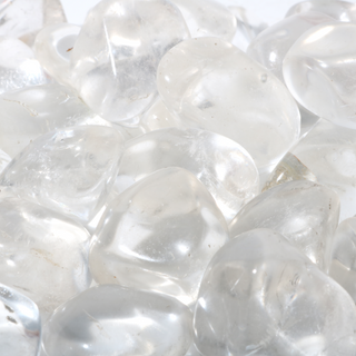 Clear Quartz E Tumbled Stones from Stonebridge Imports