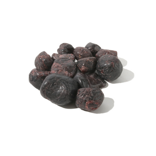 Garnet A Tumbled Stone - Free Form - 1lb X-Large from Stonebridge Imports