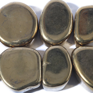 Gold Magnetic Hematite Polished - Pack Of 10    from Stonebridge Imports