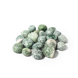 Green Spot Jasper Tumbled Stone Large from Stonebridge Imports