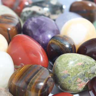 Mixed Natural Tumbled Stones from Stonebridge Imports
