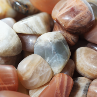 Multicolour Moonstone Tumbled Stones from Stonebridge Imports