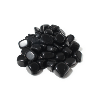Black Obsidian Tumbled Stones - India Small from Stonebridge Imports
