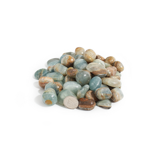 Blue Onyx A Tumbled Stones