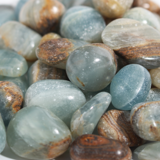 Blue Onyx A Tumbled Stones