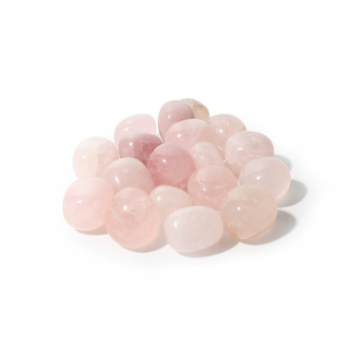Rose Quartz A Tumbled Stones - India from Stonebridge Imports