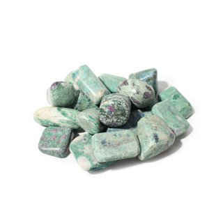 Ruby in Fuchsite Tumbled Stones Medium from Stonebridge Imports
