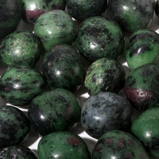 Ruby Zoisite Tumbled Stones    from Stonebridge Imports