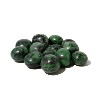 Ruby Zoisite Tumbled Stones Large   from Stonebridge Imports