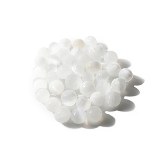 Pierres roulées en sélénite – polies à la main