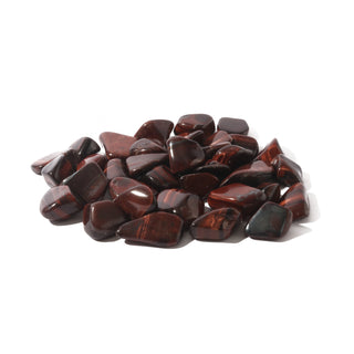 Red Tiger Eye Tumbled Stones - South Africa    from Stonebridge Imports