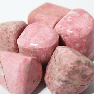 Pink Thulite Tumbled Stones from Stonebridge Imports