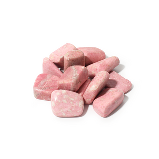 Pink Thulite Tumbled Stones Medium from Stonebridge Imports