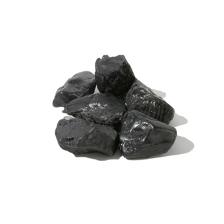 Black Tourmaline Tumbled Stones A - Free Form - 1lb XX-Large from Stonebridge Imports