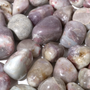 Pink Tourmaline Tumbled Stone    from Stonebridge Imports