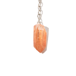 Keychain - Tangerine Quartz Point    from Stonebridge Imports