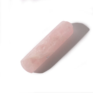 Rose Quartz A Pointed Massage Wand - Small #2 - 2 1/2" to 3 1/2"    from Stonebridge Imports