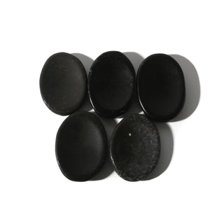Black Tourmaline Worry Stone - Pack of 5    from Stonebridge Imports