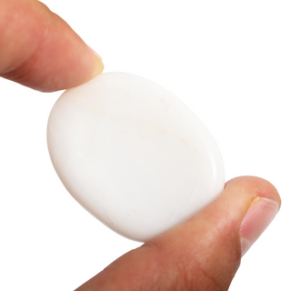 White Agate Worry Stone - 5 Pack from Stonebridge Imports