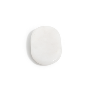 White Agate Worry Stone - 5 Pack from Stonebridge Imports