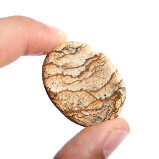 Picture Jasper Worry Stone - 5 Pack from Stonebridge Imports