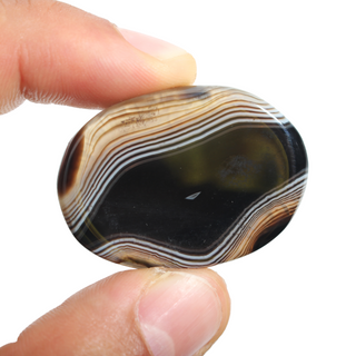 Black Onyx Worry Stone - 5 Pack from Stonebridge Imports