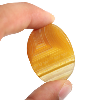 Yellow Onyx Worry Stone - 5 Pack from Stonebridge Imports