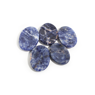 Sodalite E Worry Stone - 5 Pack from Stonebridge Imports