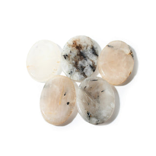 Tourmalinated Quartz Worry Stone - Pack of 5 from Stonebridge Imports