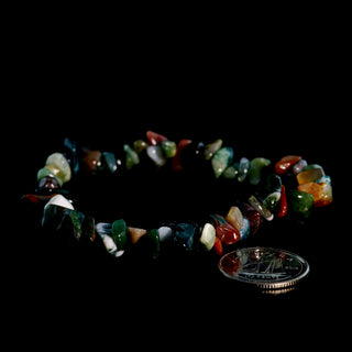 Agate India Chip Bracelet from Stonebridge Imports