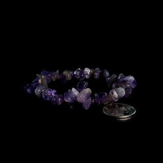 Amethyst Edge Polished Chip Bracelet from Stonebridge Imports
