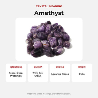 Amethyst Tumbled Stones - India from Stonebridge Imports