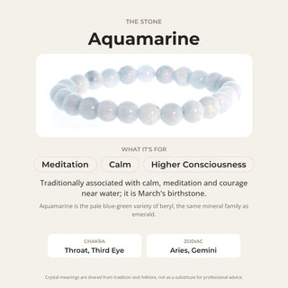 Aquamarine A Bracelet from Stonebridge Imports