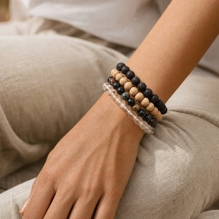 Bloodstone Round Bracelet from Stonebridge Imports