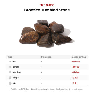 Bronzite Tumbled Stone from Stonebridge Imports