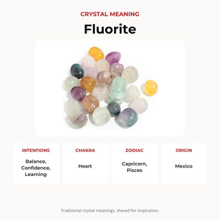 Candy Fluorite B Tumbled Stones from Stonebridge Imports