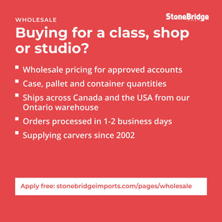 3x3x3/4 Class Pack (6) - wholesale soapstone for shops, schools and studios