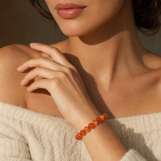 Carnelian A Round Bracelet from Stonebridge Imports