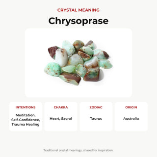 Chrysoprase A Tumbled Stones - Australia from Stonebridge Imports