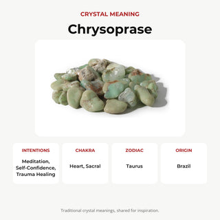 Chrysoprase A Tumbled Stones - Semi-Polished - Brazil from Stonebridge Imports