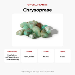 Chrysoprase E Tumbled Stones - Brazil from Stonebridge Imports