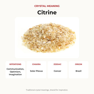 Citrine and Quartz Tumbled Stones - Tiny (Enhanced) from Stonebridge Imports